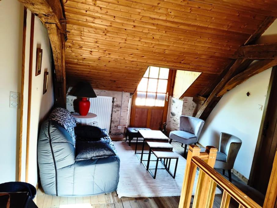 La Longere Du Plessis Mornay, 30 Min Du Puy Du Fo, Wifi, Parking, Jardin Ferienhaus *